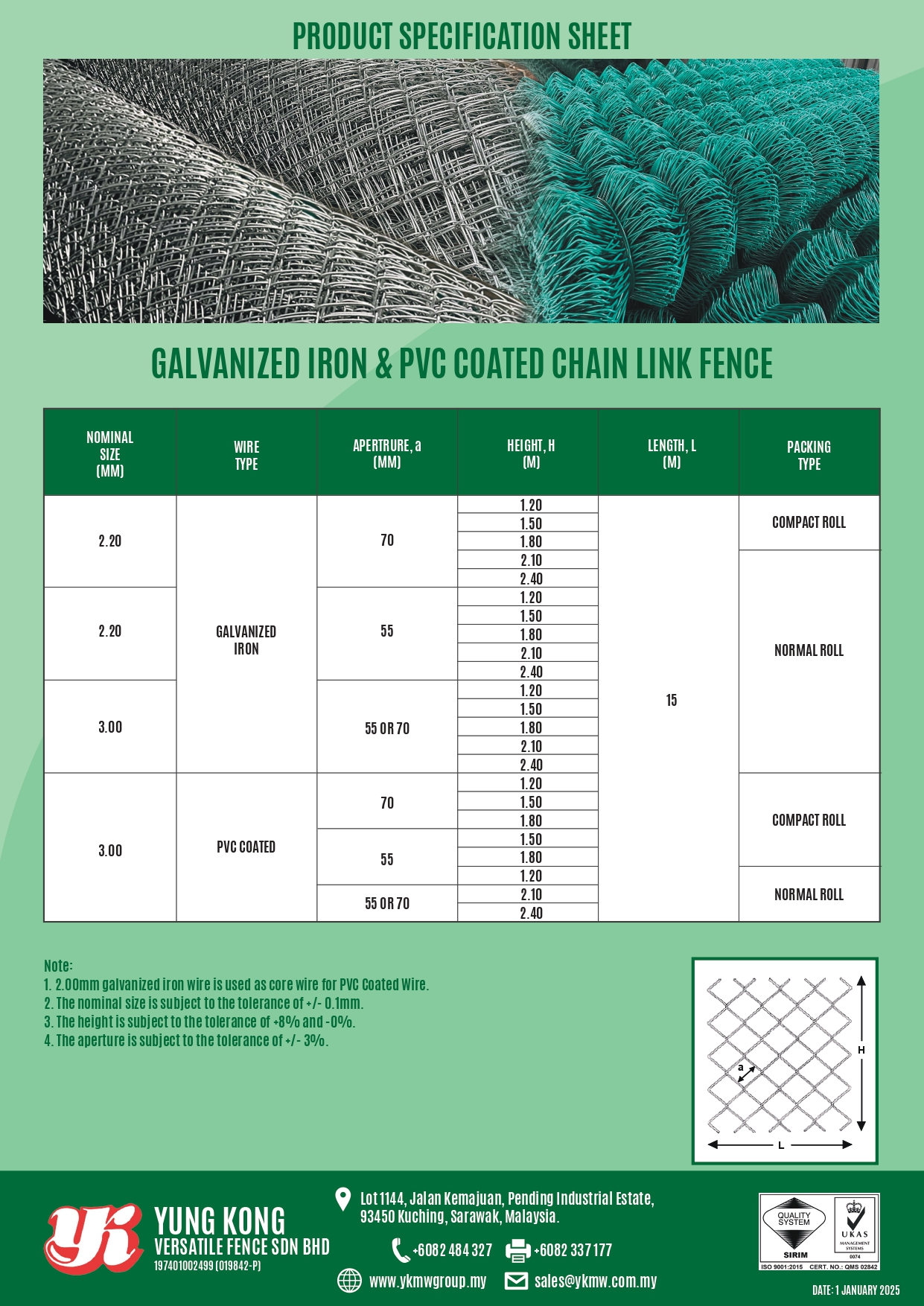 GALVANIZED-IRON-PVC-COATED-CHAIN-LINK-FENCE-GI-PVC-CHAIN-LINK-FENCE-ROLL-YUNG-KONG-VERSATILE-FENCE-SDN-BHD-YKVF-KUCHING